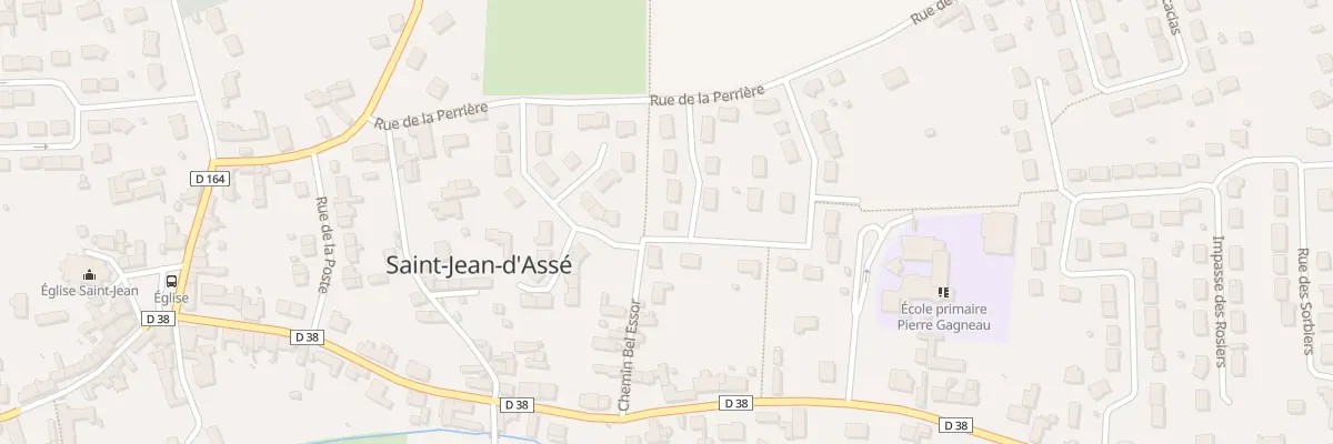 Plan du 8 Rue des Bleuets à Saint-Jean-d’Assé
