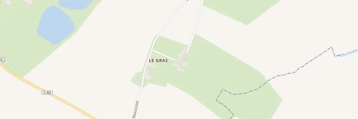 Plan du 1 Che du Petit Lavoir à Belfonds