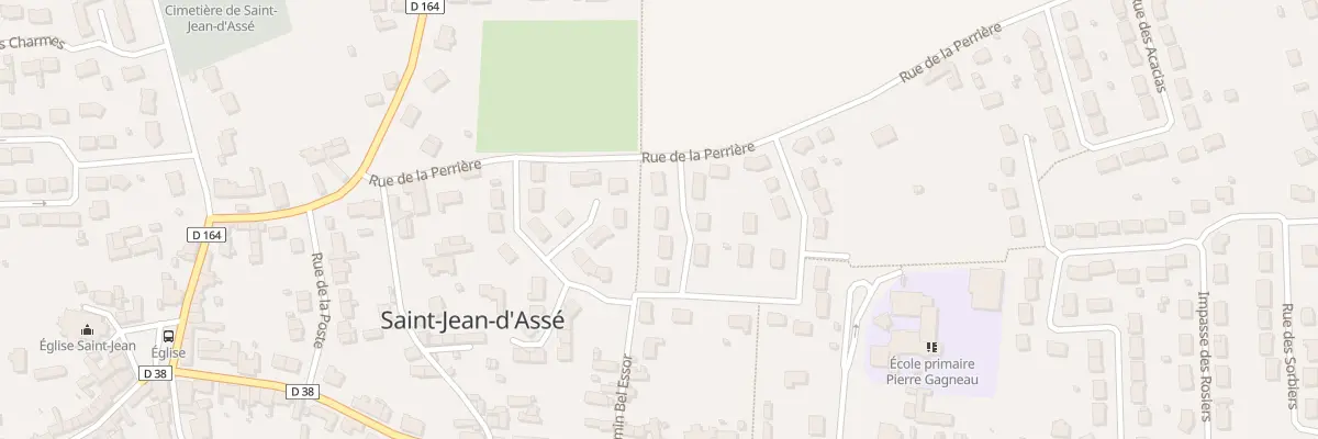 Plan du 6 Rue des Bleuets à Saint-Jean-d’Assé