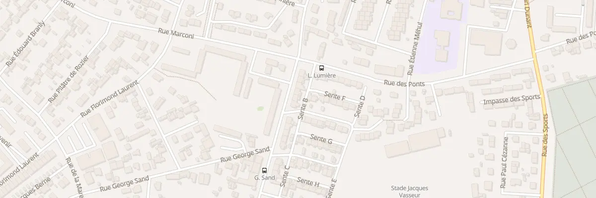 Plan du 94 Rue de Fontaine la Mallet au Havre