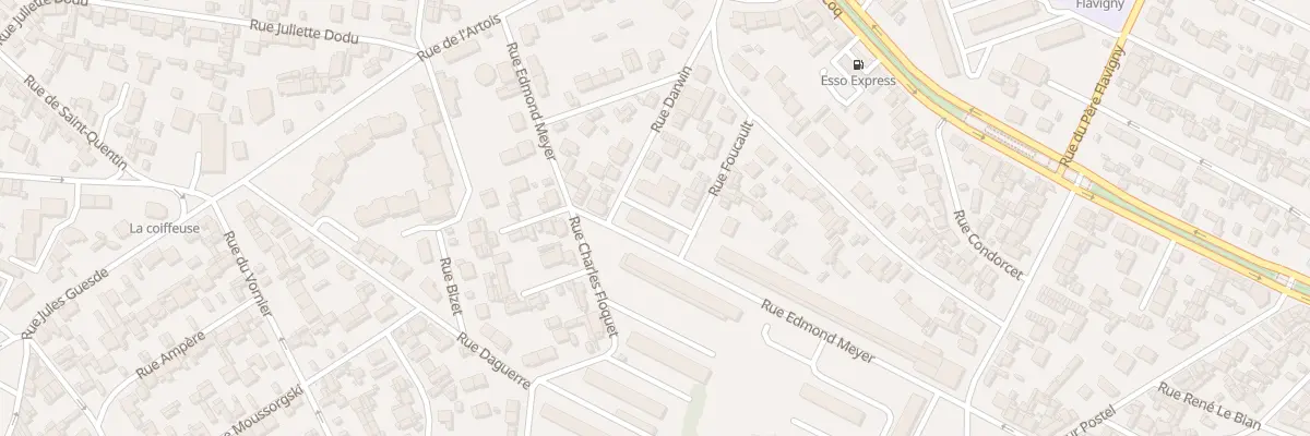 Plan du 98 Rue Edmond Meyer au Havre
