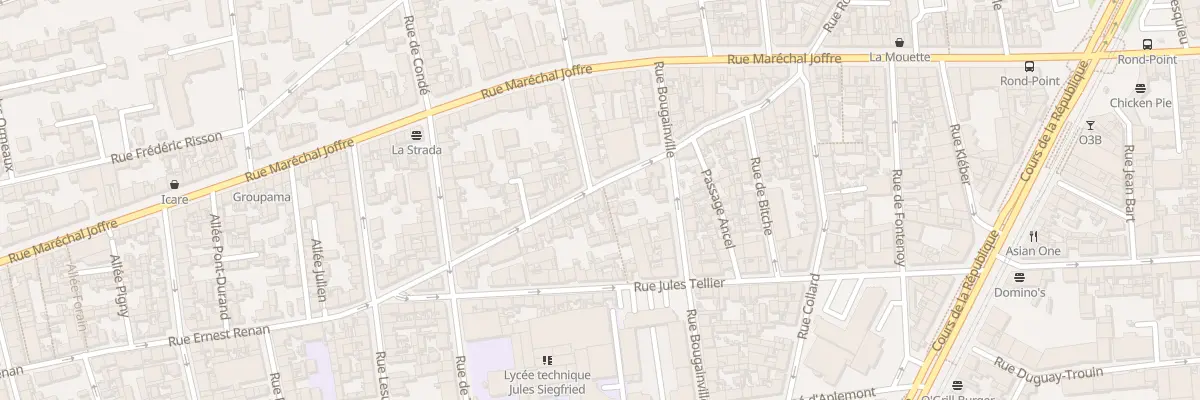 Plan du 28 Rue de Neustrie au Havre