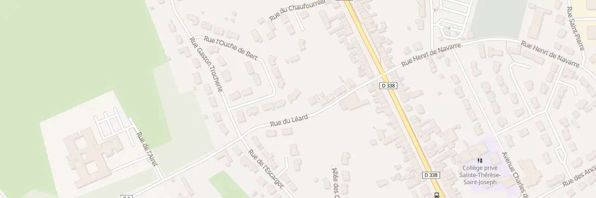 Plan du 10 Rue l’Ouche de Bert à Beaumont-sur-Sarthe