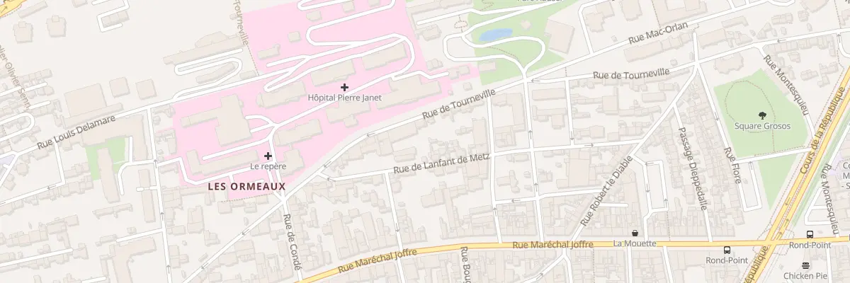 Plan du 88 Rue de Tourneville au Havre