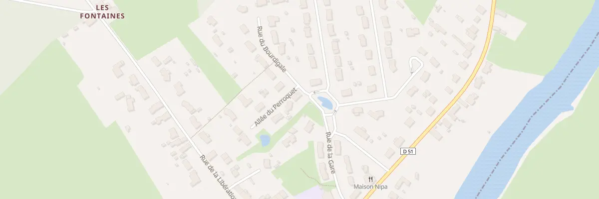 Plan du 1B Rue du Bourdigale à Fillé