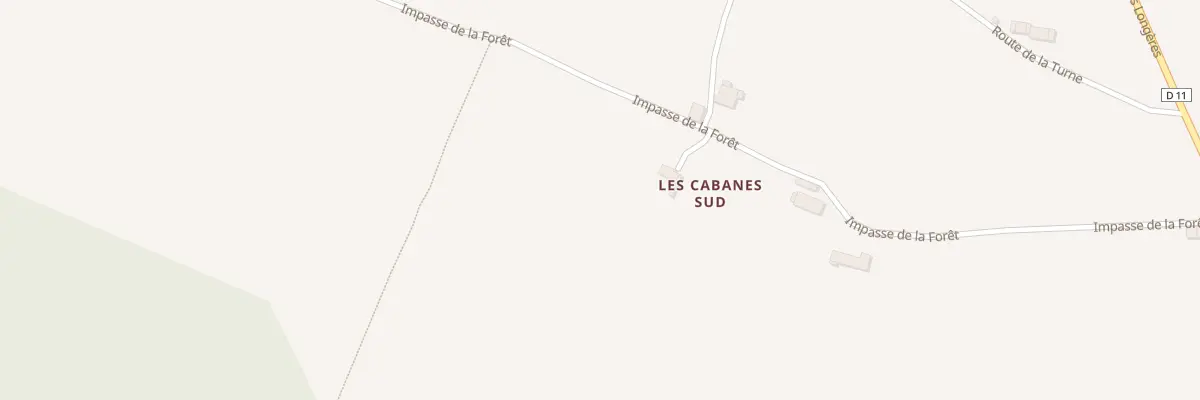 Plan du 38 Les Cabanes Sud à Montazeau
