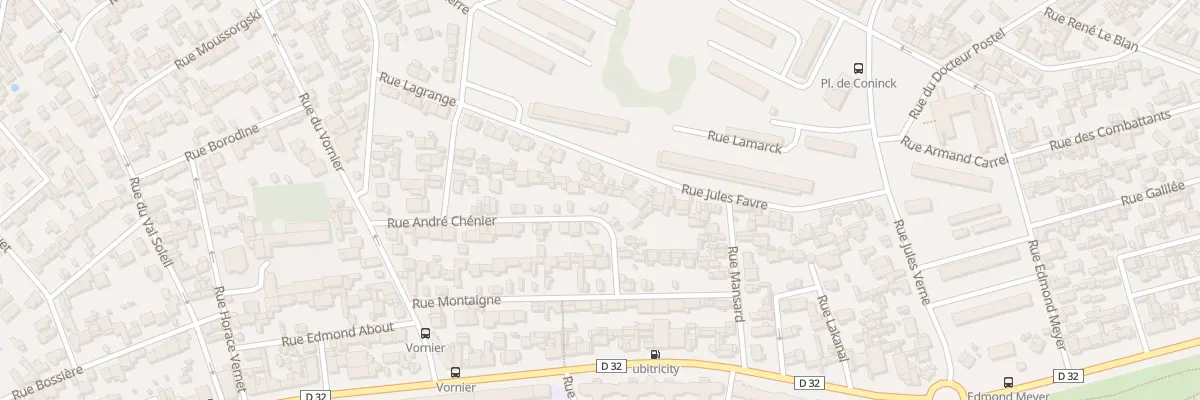 Plan du 33 Rue André Chénier au Havre