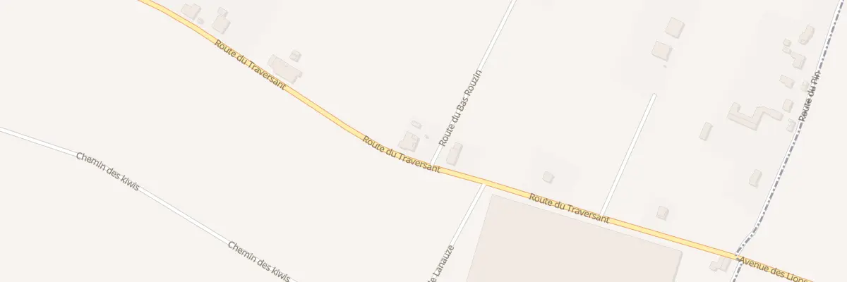 Plan du 622 Rouzin à Sainte-Bazeille
