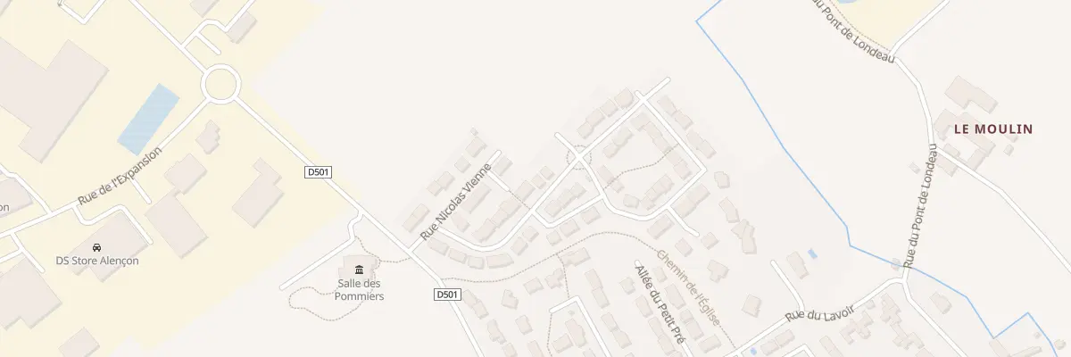 Plan du 9 Rue Pierre Rattier à Cerisé