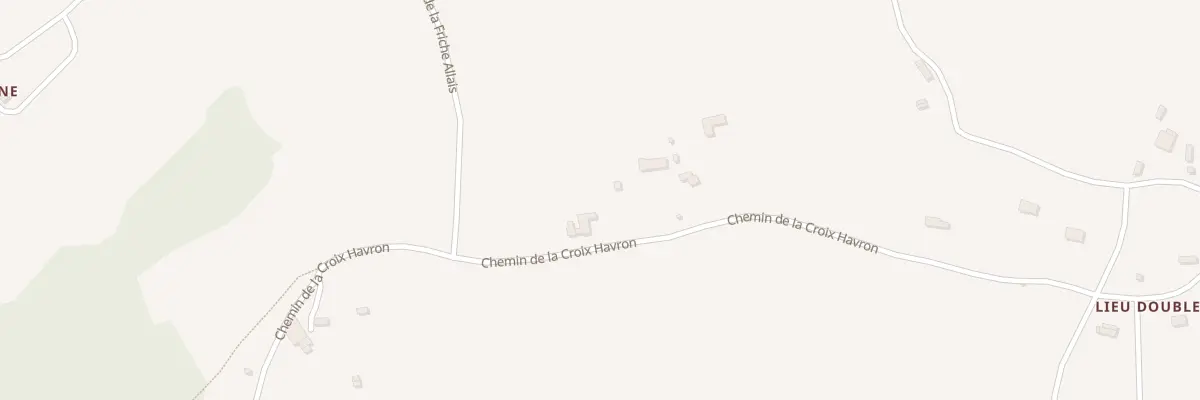 Plan du 1141 Chem de la Croix Havron à Beaumont-en-Auge
