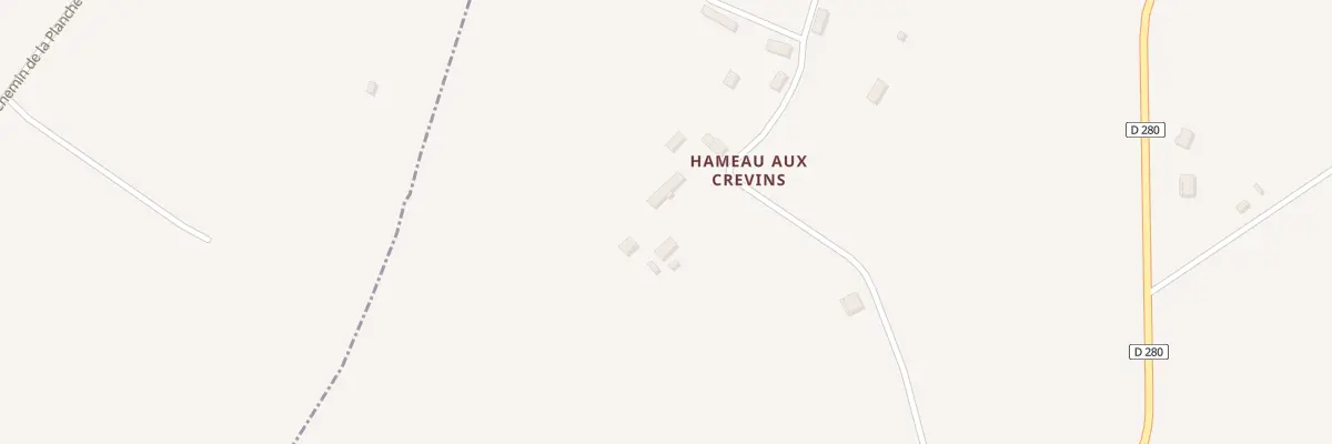 Plan du 375 Ham aux Crevins à Clarbec