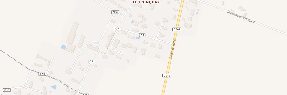 Plan du 7B Rue du Tronquay à Cauville-sur-Mer