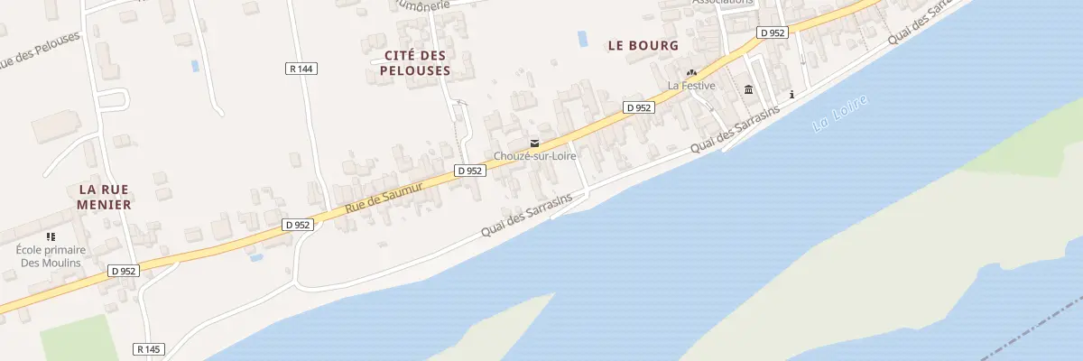Plan du 41 Rue de Saumur à Chouzé-sur-Loire
