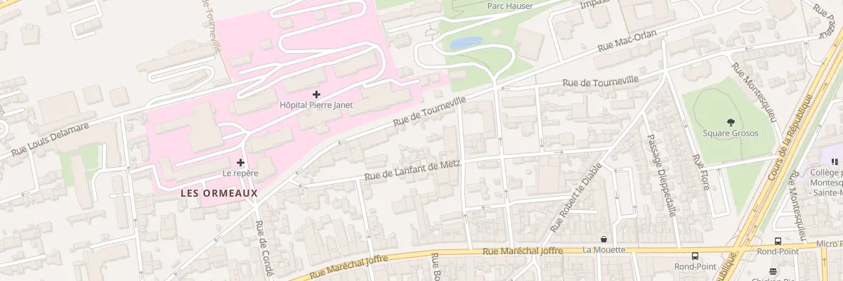 Plan du 94 Rue de Tourneville au Havre