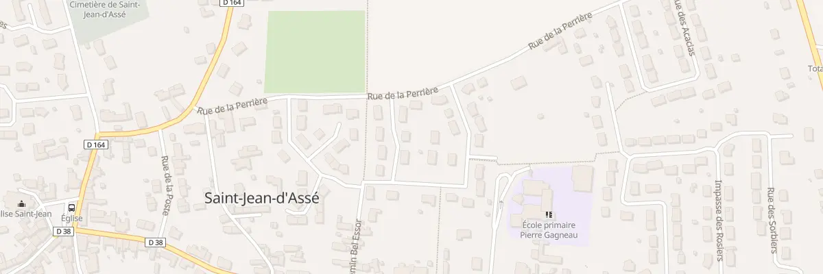 Plan du 3 Rue des Bleuets à Saint-Jean-d’Assé