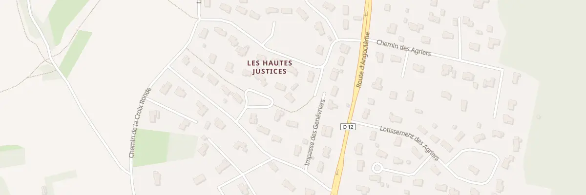 Plan du 3 Pl des Genévriers à Mouthiers-sur-Boëme