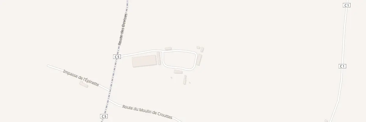 Plan du 4 Rte des Devises à Crouttes