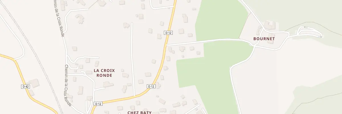 Plan du 16 Rue de la Côte à Bournet à Mouthiers-sur-Boëme