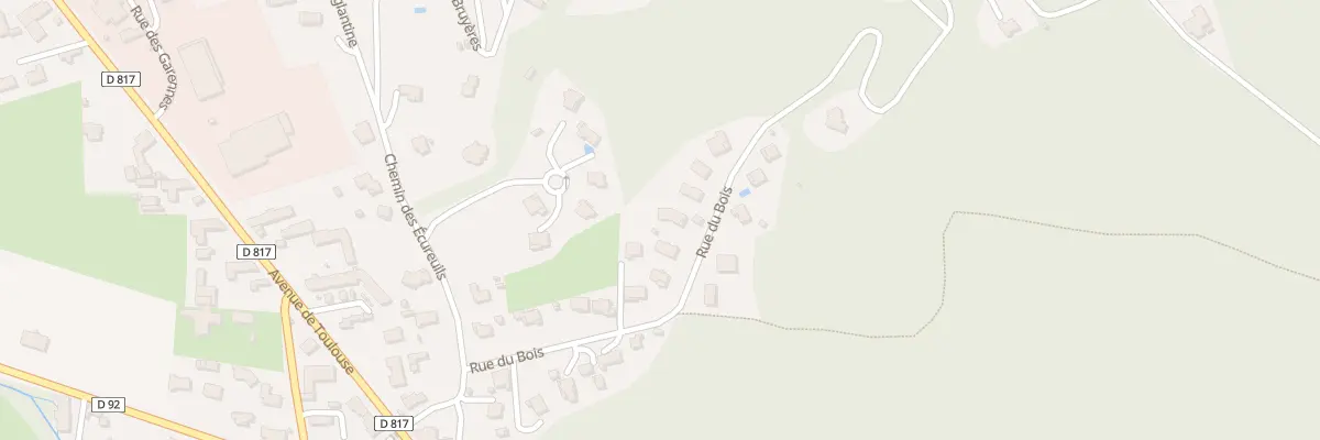 Plan du 13 Rue du Bois à Barbazan-Debat