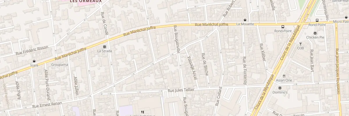 Plan du 38 Rue de Neustrie au Havre