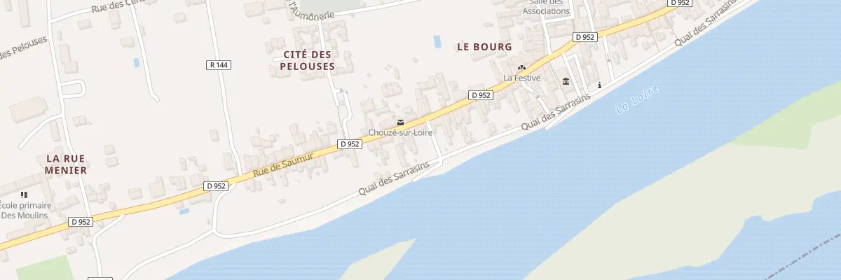 Plan du 37 Rue de Saumur à Chouzé-sur-Loire