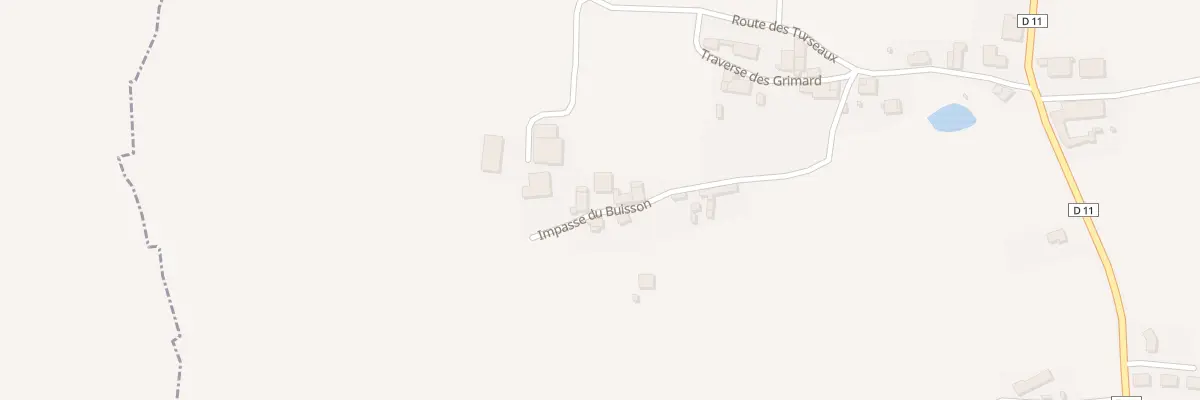 Plan du 26 Les Grimards à Montazeau