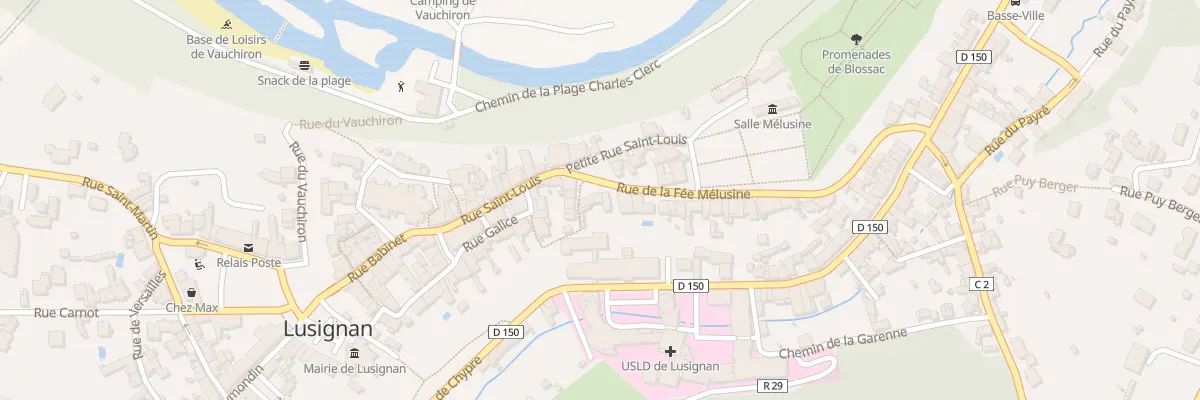 Plan du 7B Pl du Gouverneur à Lusignan