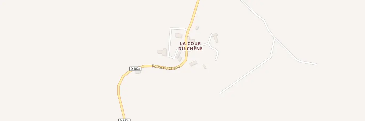 Plan du 1517 Rte Departementale 182a à Lessard-et-le-Chêne
