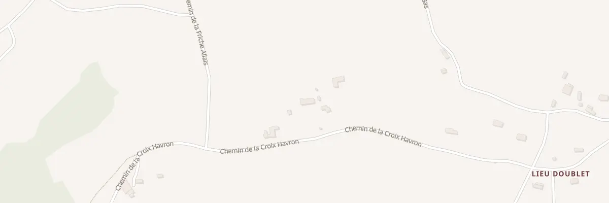 Plan du 1211 Che de la Croix Havron à Beaumont-en-Auge