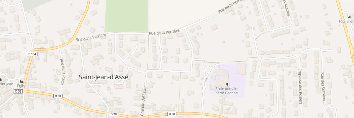 Plan du 10 Rue des Mesanges à Saint-Jean-d’Assé