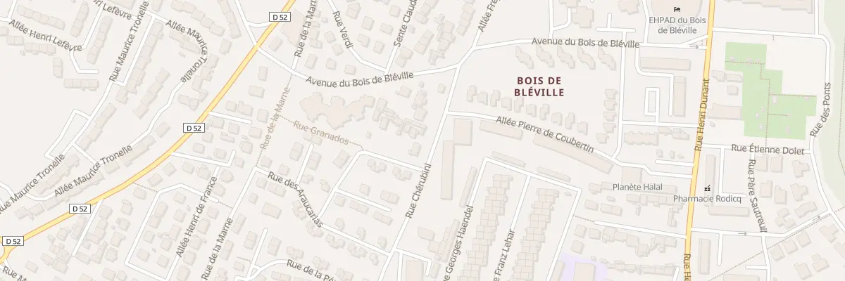 Plan du 43 Rue Granados au Havre
