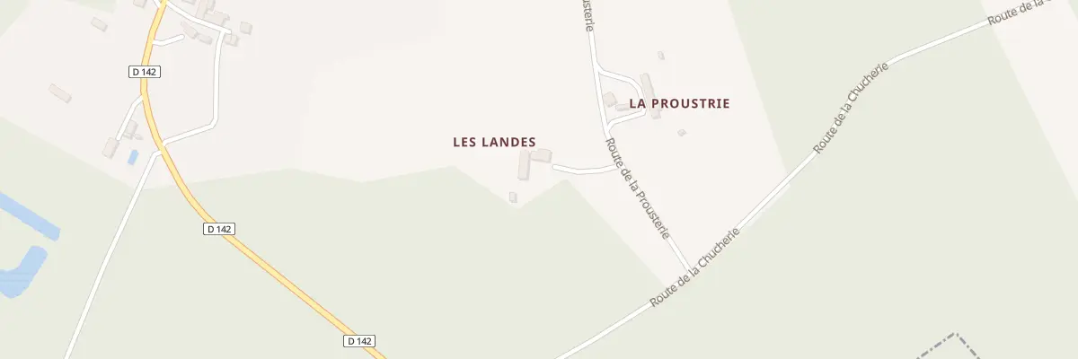 Plan du 5086 Les Landes à La Pellerine