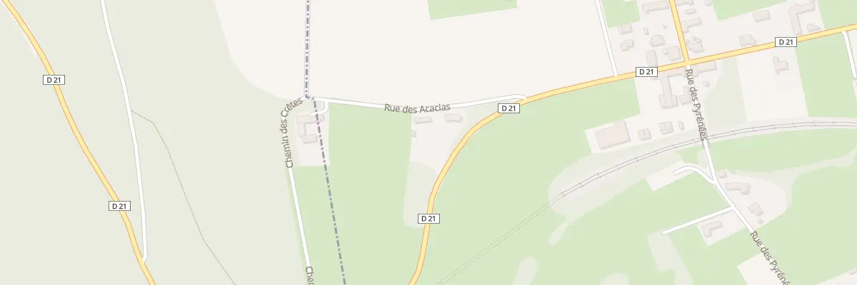 Plan du 5 Rte de Laslades à Sarrouilles