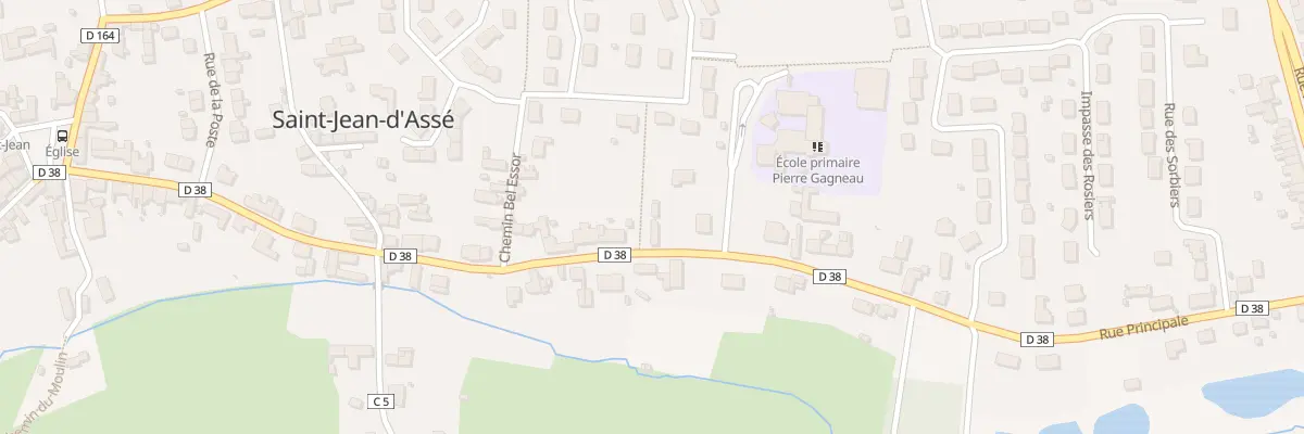 Plan du 33 Rue Principale à Saint-Jean-d’Assé