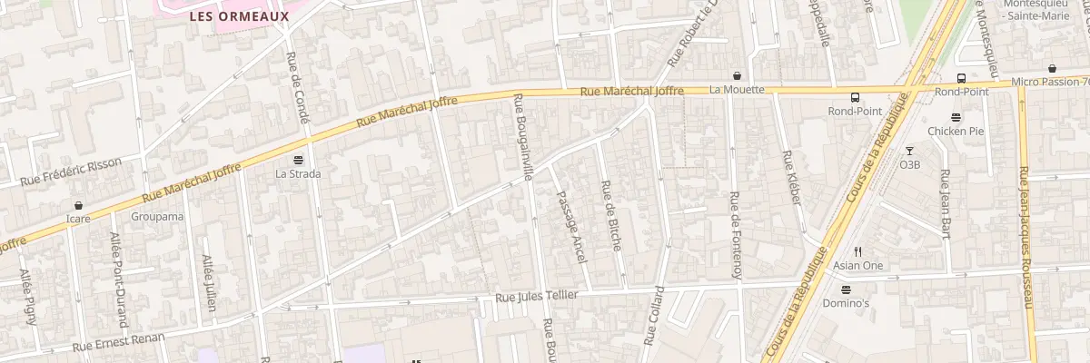 Plan du 40 Rue de Neustrie au Havre
