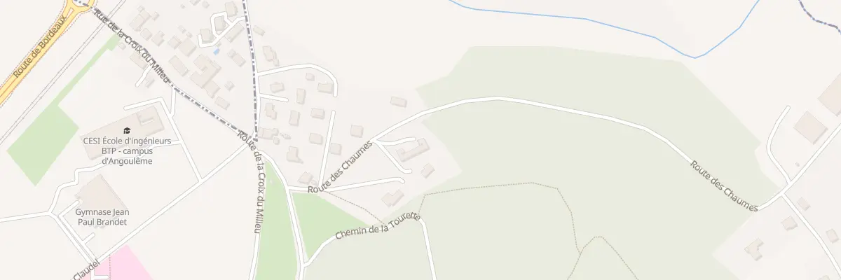 Plan du 15 Rte des Chaumes à La Couronne