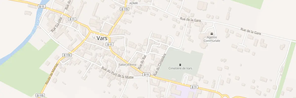 Plan du 3 Rue Saint Charles à La Boixe