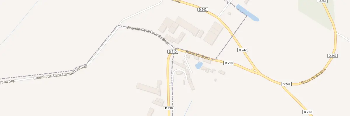 Plan du 35 La Cour du Bosq à Coudehard