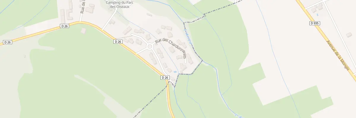 Plan du 4 Rue des Chardonnerets à Trébons