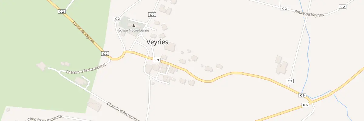 Plan de Veyries à Labastide-Castel-Amouroux