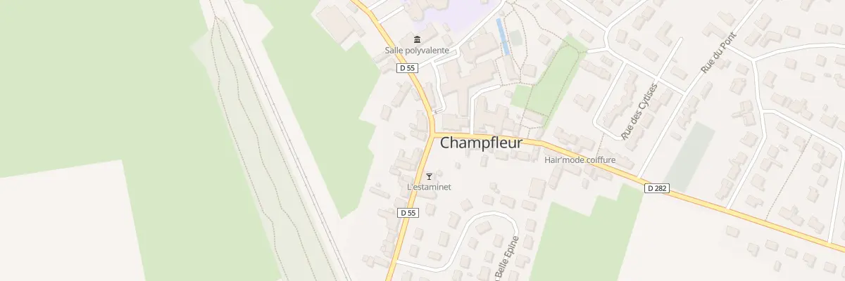 Plan du 2 Rue de la Libération à Champfleur