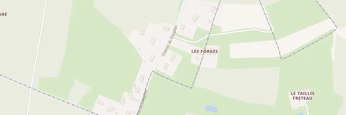 Plan du 81 Che du Dauphin à Guécélard