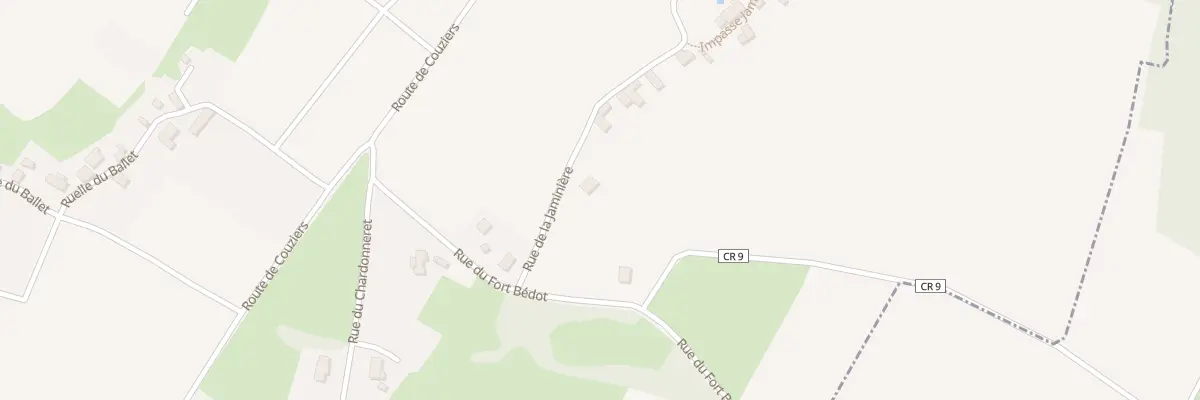 Plan du 13 Rue de la Jaminière à Saint-Germain-sur-Vienne
