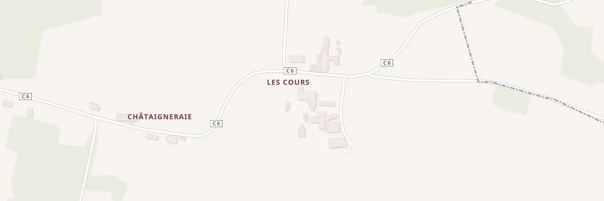 Plan du 17 Cours à Sainte-Colombe-de-Duras