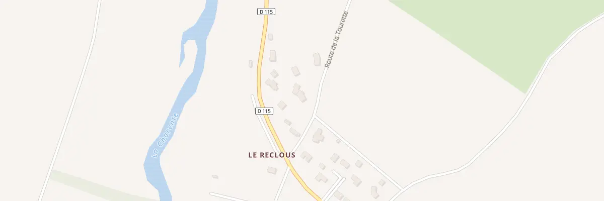 Plan du 4 Rue de la Tourette à La Boixe