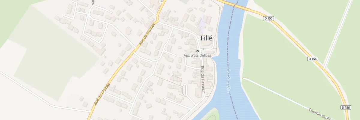 Plan du 2 All Henri Vallée à Fillé