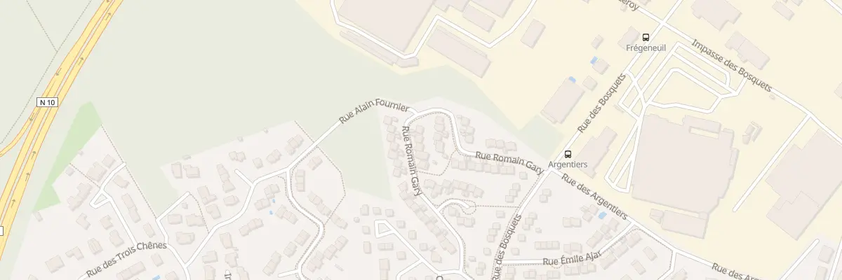 Plan du 28 Rue Romain Gary à Angoulême