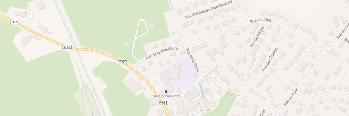 Plan du 10 Rue de la Morellerie à Champfleur