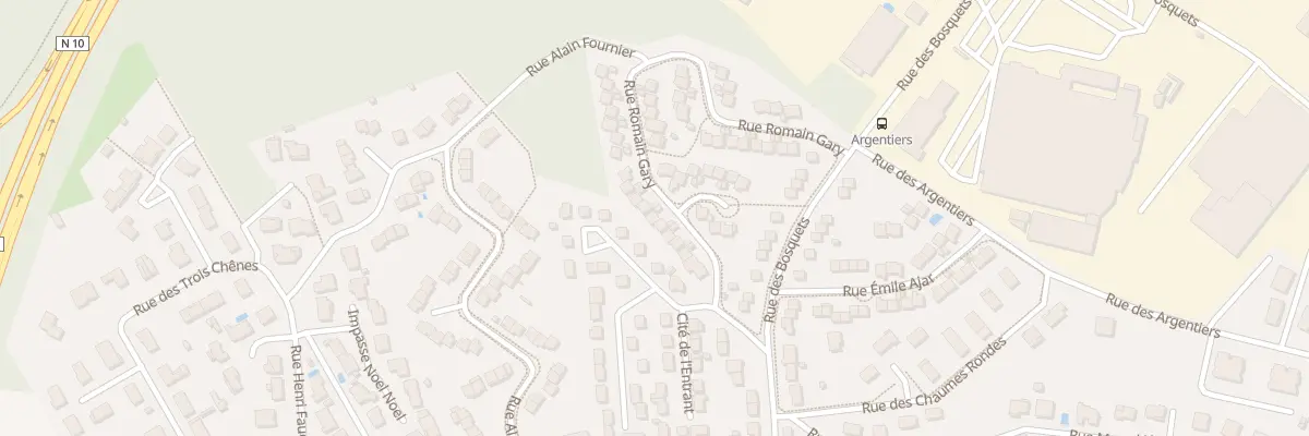 Plan du 11 Rue Romain Gary à Angoulême