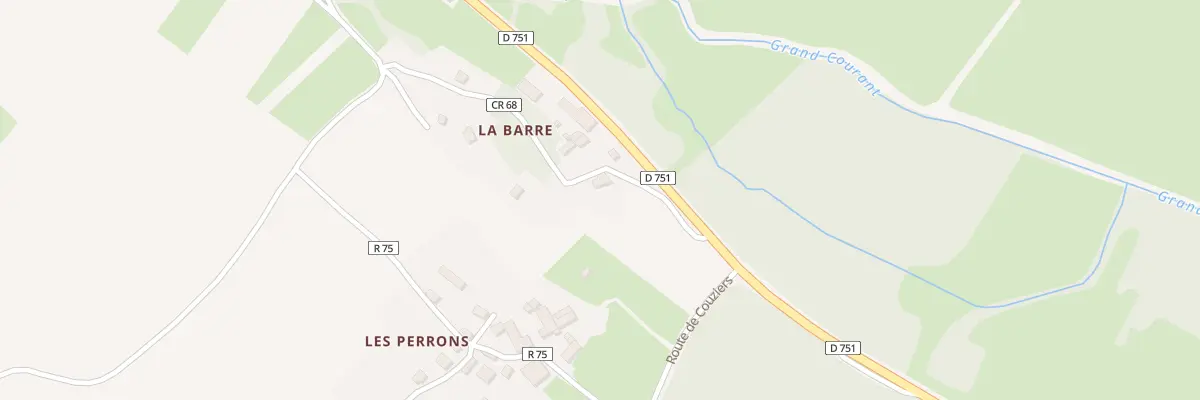Plan du 1 Imp de la Barre à Saint-Germain-sur-Vienne